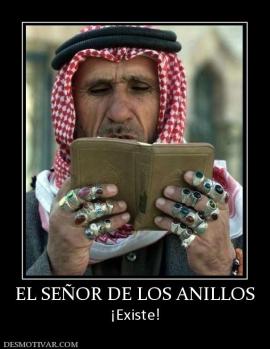 EL SEÑOR DE LOS ANILLOS ¡Existe!