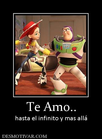 Te Amo.. hasta el infinito y mas allá