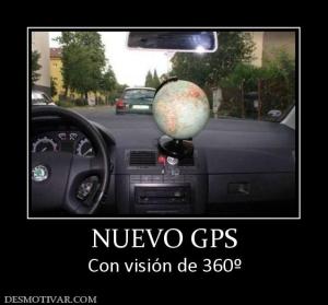 NUEVO GPS Con visión de 360º