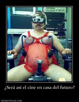 ¿Será así el cine en casa del futuro?