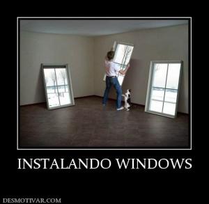 INSTALANDO WINDOWS