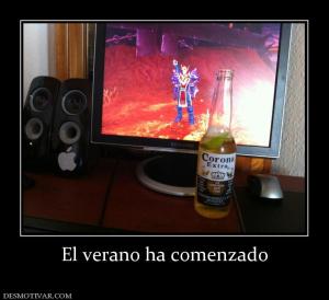 El verano ha comenzado