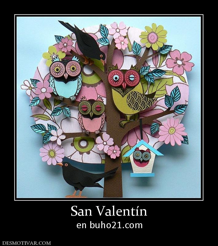 San Valentín en buho21.org