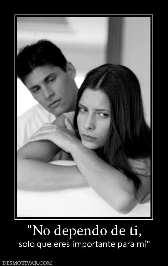 solo que eres importante para mí