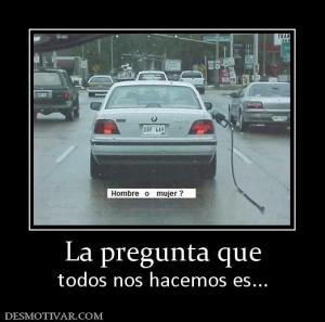 La pregunta que todos nos hacemos es...