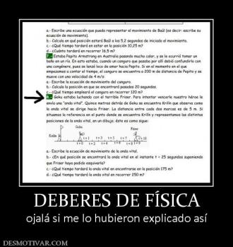 DEBERES DE FÍSICA ojalá si me lo hubieron explicado así