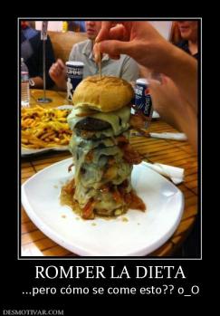 ROMPER LA DIETA ...pero cómo se come esto?? o_O