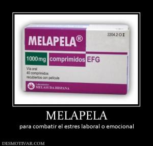 MELAPELA para combatir el estres laboral o emocional