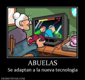 ABUELAS Se adaptan a la nueva tecnología