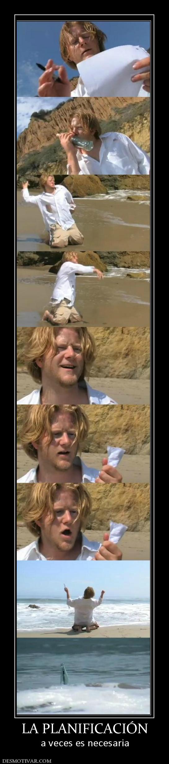LA PLANIFICACIÓN a veces es necesaria