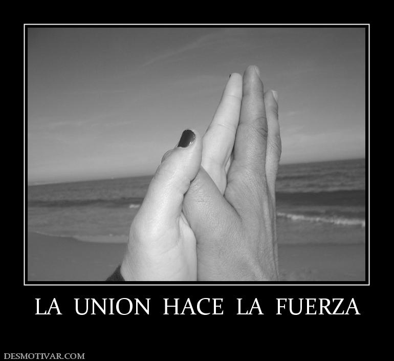 LA  UNION  HACE  LA  FUERZA