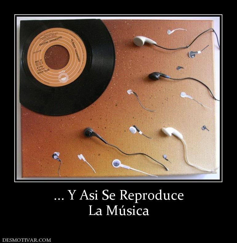 ... Y Asi Se Reproduce La Música