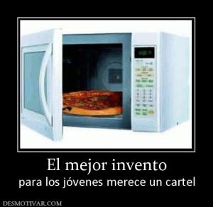 El mejor invento para los jóvenes merece un cartel