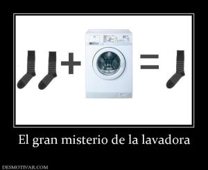 El gran misterio de la lavadora