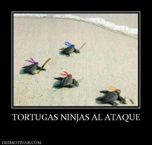 TORTUGAS NINJAS AL ATAQUE