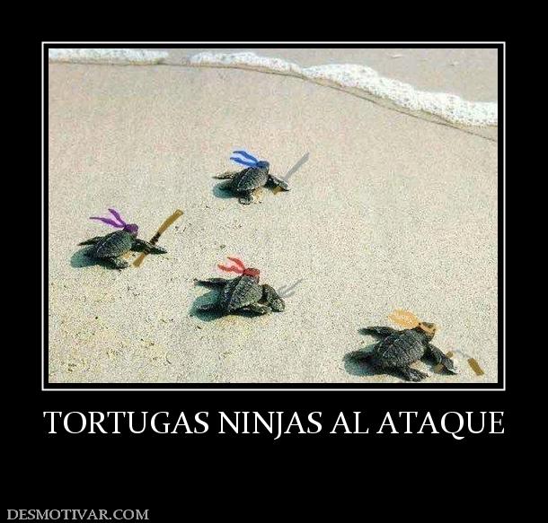 TORTUGAS NINJAS AL ATAQUE
