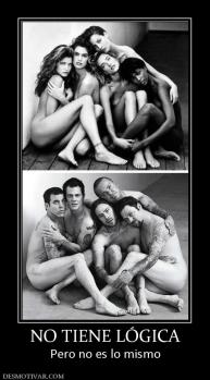 NO TIENE LÓGICA Pero no es lo mismo