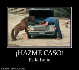 ¡HAZME CASO! Es la bujía