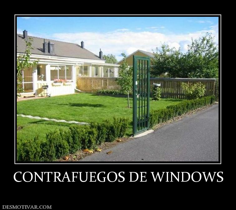 CONTRAFUEGOS DE WINDOWS