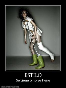 ESTILO Se tiene o no se tiene