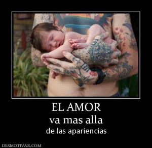 EL AMOR va mas alla  de las apariencias
