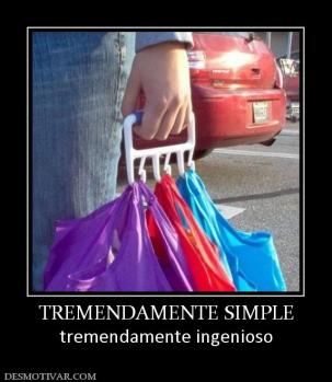 TREMENDAMENTE SIMPLE tremendamente ingenioso
