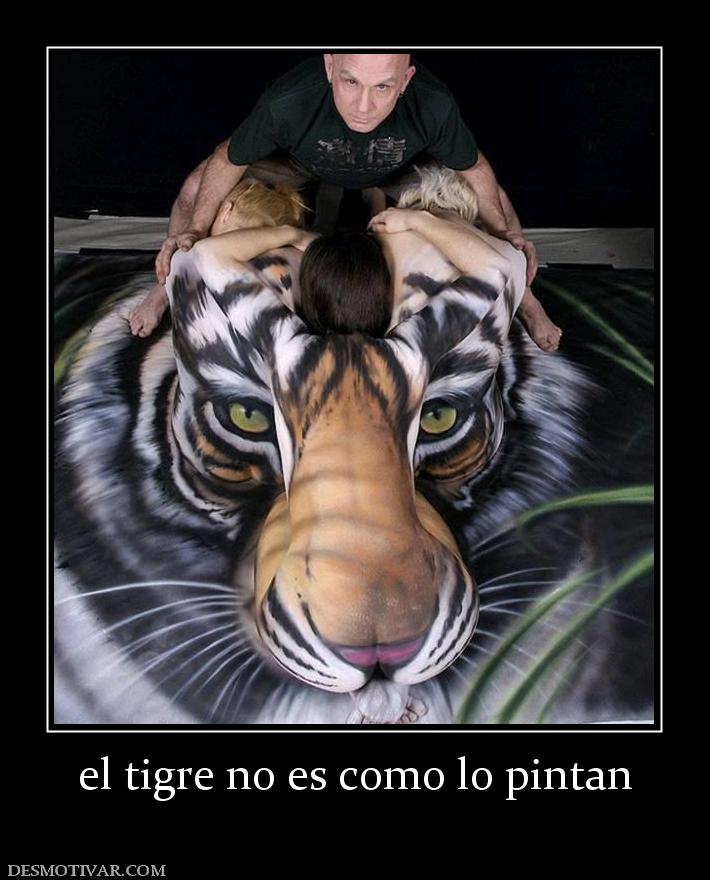 el tigre no es como lo pintan