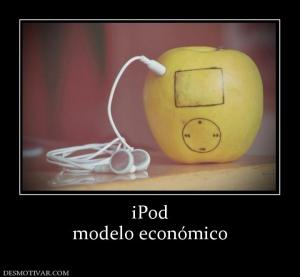iPod modelo económico