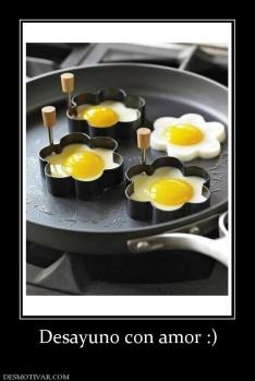 Desayuno con amor :)