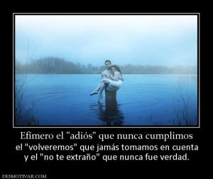 Efímero el  el  y el