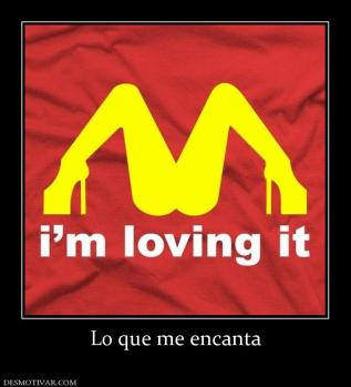 Lo que me encanta