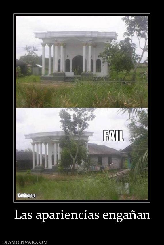 Las apariencias engañan