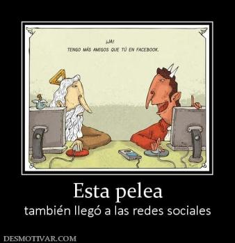 Esta pelea también llegó a las redes sociales