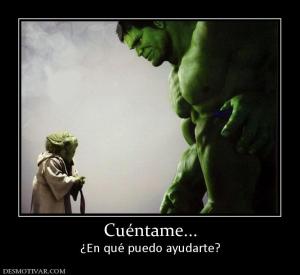 Cuéntame... ¿En qué puedo ayudarte?