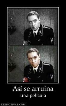 Así se arruina una película