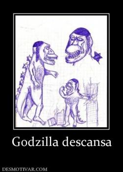 Godzilla descansa