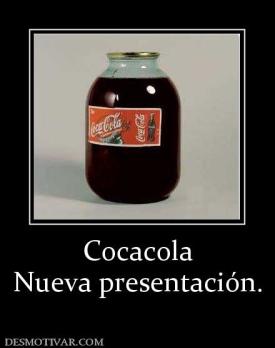 Cocacola Nueva presentación.
