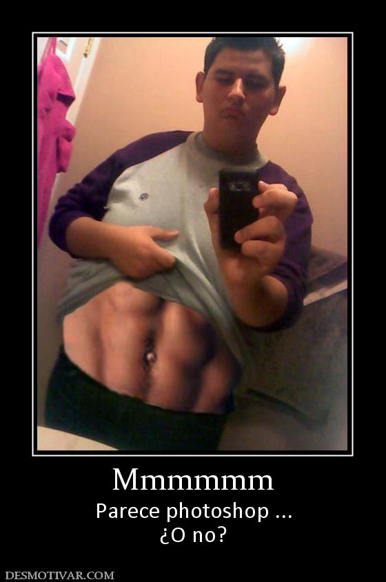 Mmmmmm Parece photoshop ... ¿O no?