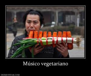 Músico vegetariano