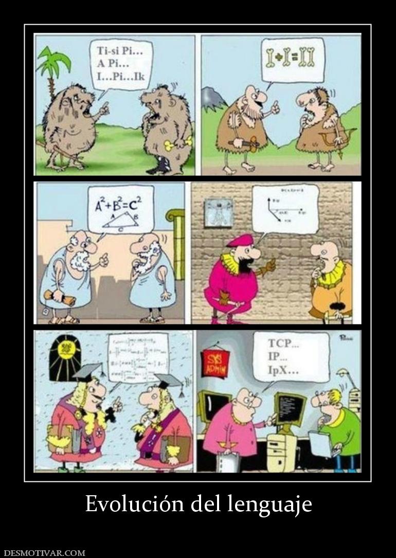 Evolución del lenguaje