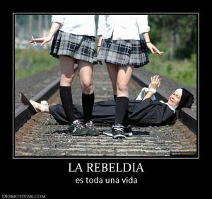 LA REBELDIA es toda una vida