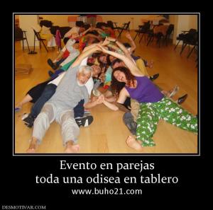 Evento en parejas toda una odisea en tablero www.buho21.com