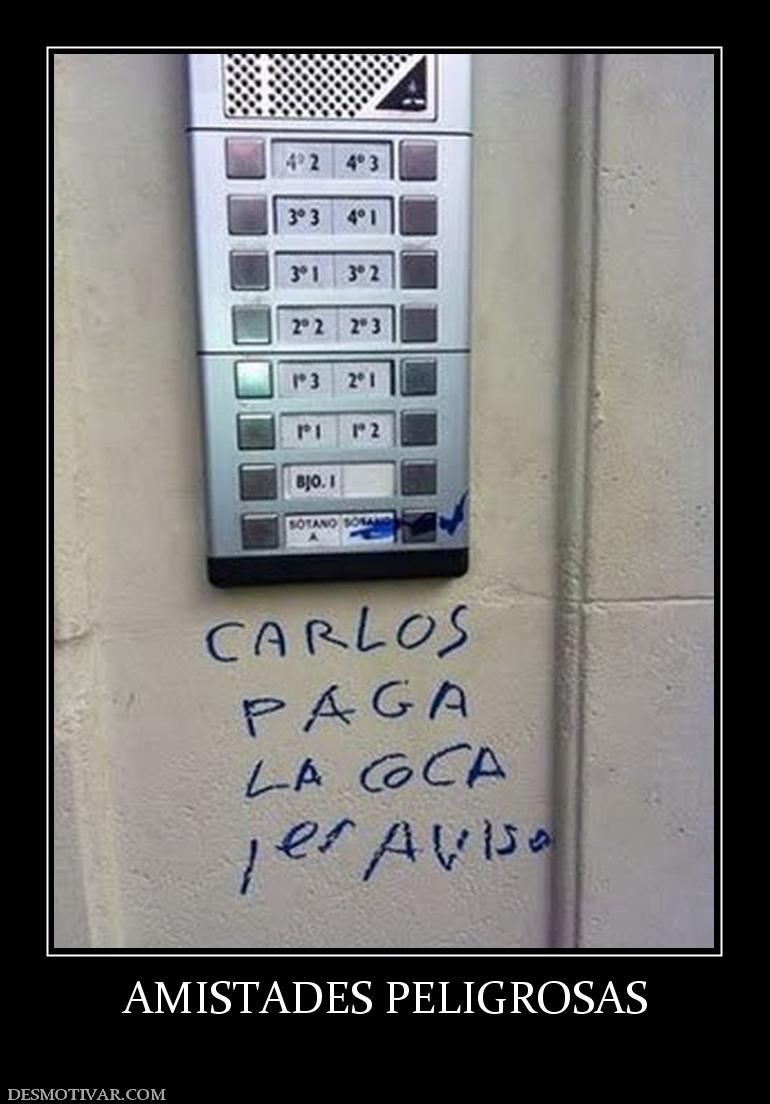 AMISTADES PELIGROSAS