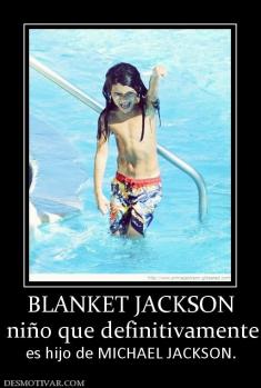 BLANKET JACKSON El niño que definitivamente si es hijo de MICHAEL JACKSON.