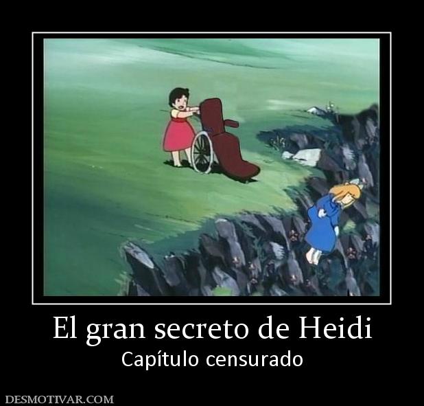 El gran secreto de Heidi Capítulo censurado
