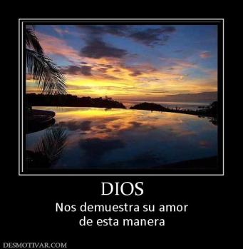 DIOS Nos demuestra su amor de esta manera