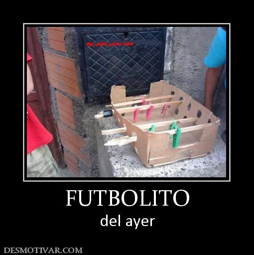 FUTBOLITO del ayer