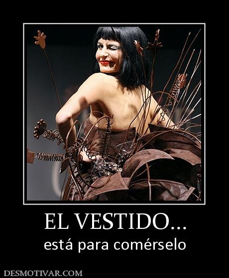 EL VESTIDO... está para comérselo