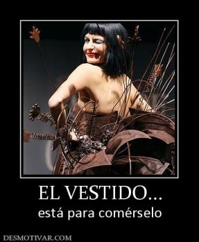 EL VESTIDO... está para comérselo