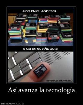 Así avanza la tecnología